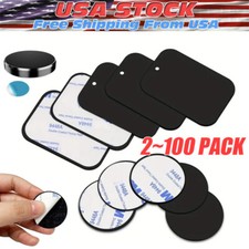 Metal Plates Adhesive Sticker Replace For Magnetic Car Mount Phone Holder lot