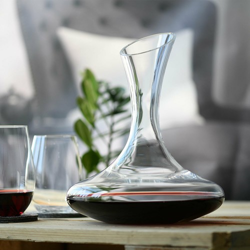 Krosno Avant-Garde Glas Karaffe Dekanter für Wein Rotwein | 1500 ml | Handwäsche - Bild 4 von 12