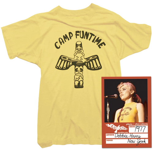 Blondie Mens T-Shirt - Camp Funtime Tee worn by Debbie Harry - Officially Licens - Bild 2 von 32