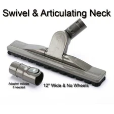 Dyson Vacuum 12" Wide Articulating Floor Tool Brush (READ DESCRIPTION BELOW) 