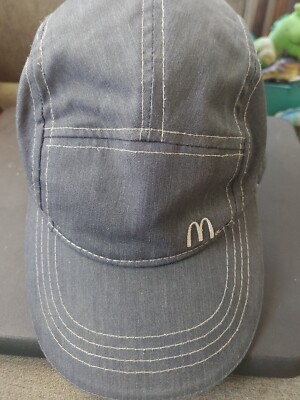 Timeless Elements By McDonalds Strap Back Blue Baseball Hat W/ Arches Logo