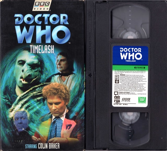 Doctor Who Timelash (VHS, 1998) for sale online eBay