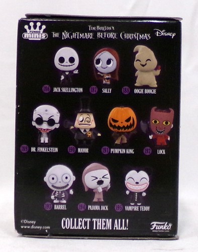 Funko Minis Pesadilla antes de Navidad 195 Vampiro Osito Figura Vinilo Nuevo - Imagen 3 de 6