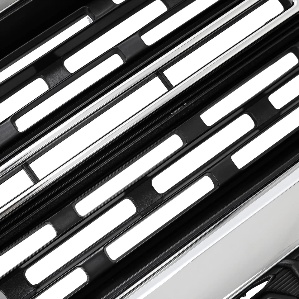 For Ford F-250 F-350 Super Duty 2020 2021 2022 Chrome Front Upper Bumper Grille - Image 4 of 4