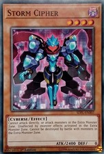 SDPL-EN007 STORM CIPHER COMMON 1ST EDITION YuGiOh CARD