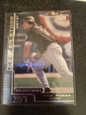 2000 Upper Deck Ovation Center Stage Silver Mike Piazza New York Mets #CS4