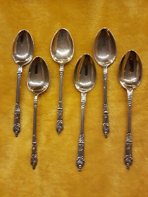 Lot Of Vintage APOSTLE Tea Spoons EPNS Gold Plated