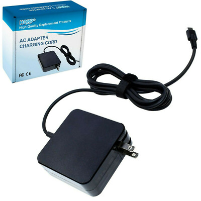 HQRP USB-C AC Adapter Compact Fast Charger for HP Envy X2 Pavilion X2 Series