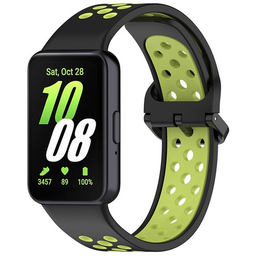 For Samsung Galaxy Fit3 SM-R390 Smartwatch Replacement Silicone Strap Wrist Band - Picture 10 of 36