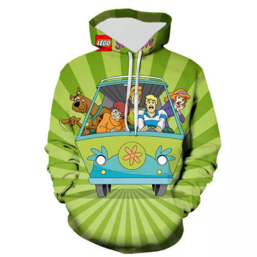 Scooby doo top hoodie with ears