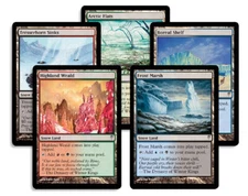 5 Dual Land - Coldsnap - 1x of each - MP-NM - Sets - Magic MTG FTG