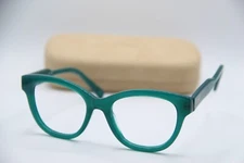 NEW CHLOE CH0162O 008 S GREEN AUTHENTIC DESIGNER EYEGLASSES W/CASE 51-19