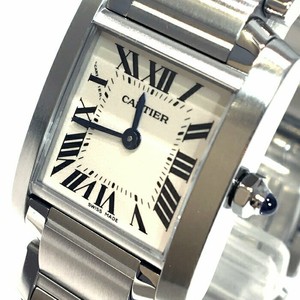 Sm White Quartz Ss Wristwatch Women 