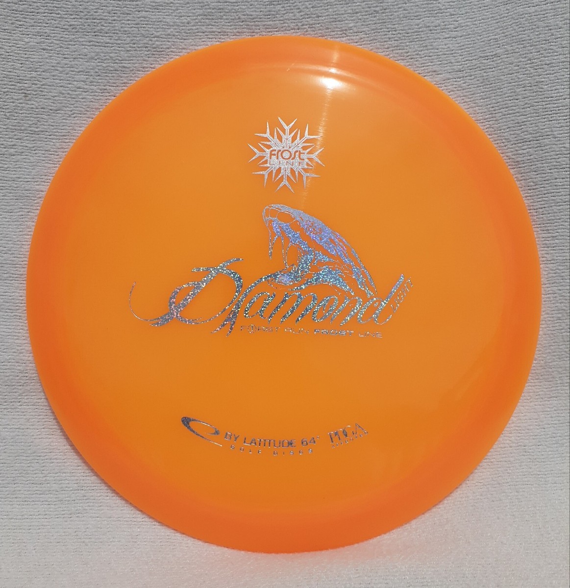 Latitude 64 Frost Line Diamond Light Out Of Production 156G Orange