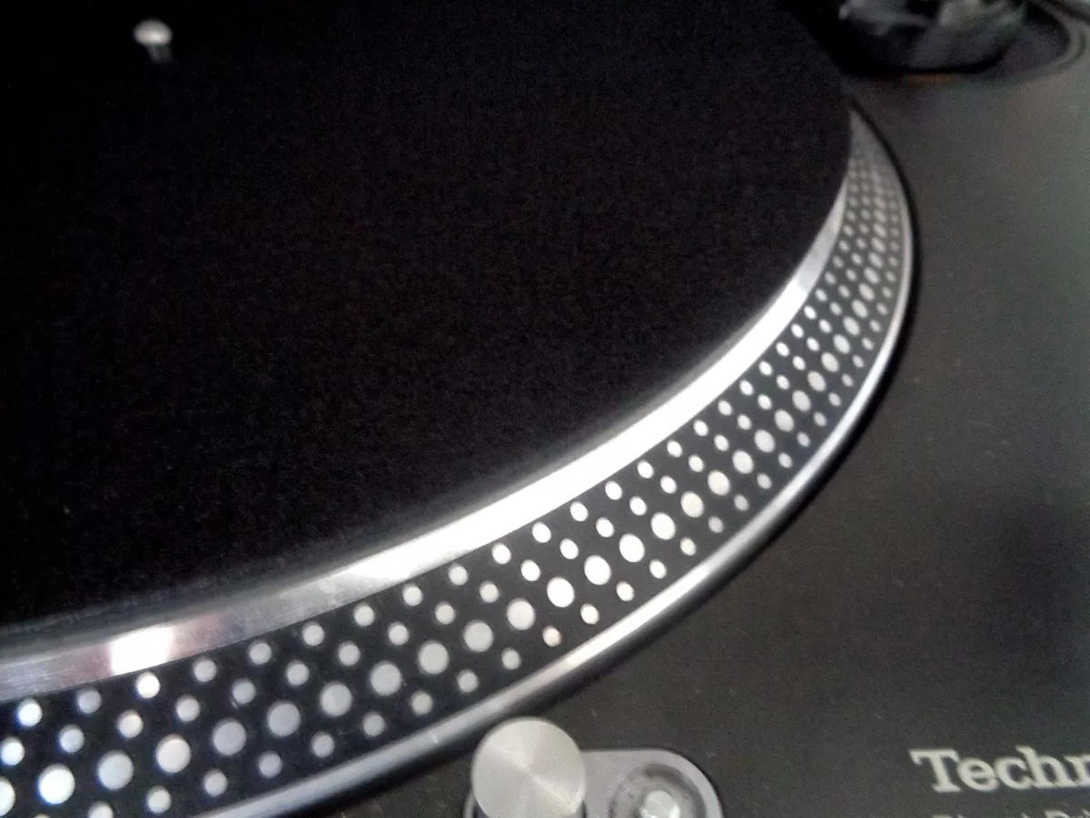 Disco Antiest tico Slipmat Patinador Para El Plato Del Tocadiscos