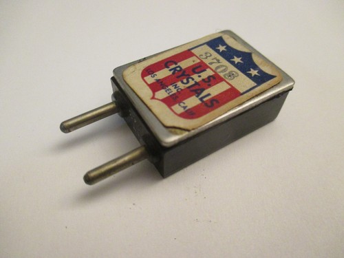 3708 KC kHz FT-243 Ham Radio Quartz Crystal -- Amateur Radio 80m 75m - Zdjęcie 2 z 5