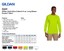 Gildan Ultra Cotton Long-Sleeve Pocket T-Shirt - 6 Oz, White, Small, 100% Cotton