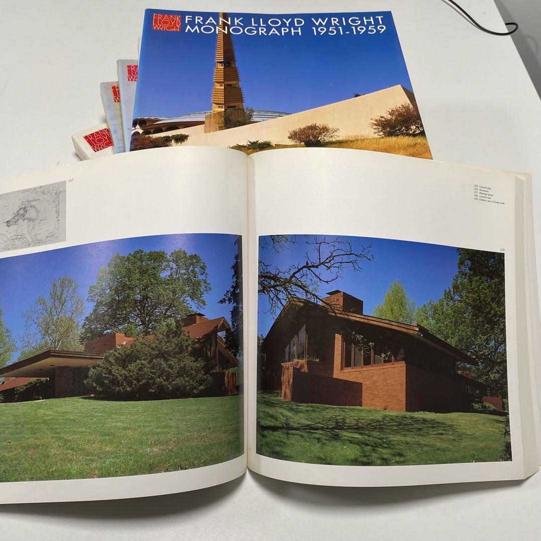 FRANK LLOYD WRIGHT MONOGRAPH 7〜12巻セット FRANK LLOYD WRIGHT: THE COMPLETE WORKS VOLUMES 1-12: FRANK