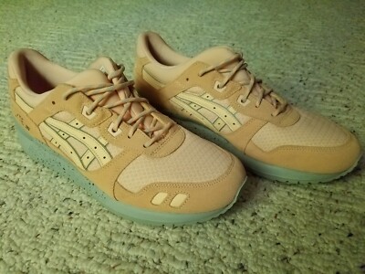 Asics Gel-Lyte III 'Bleached Apricot' Men's Size 10 Beige Gray