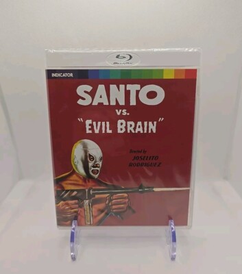 SANTO VS. EVIL BRAIN (Blu-ray, 1961) Indicator ~ Region Free ~ NEW!