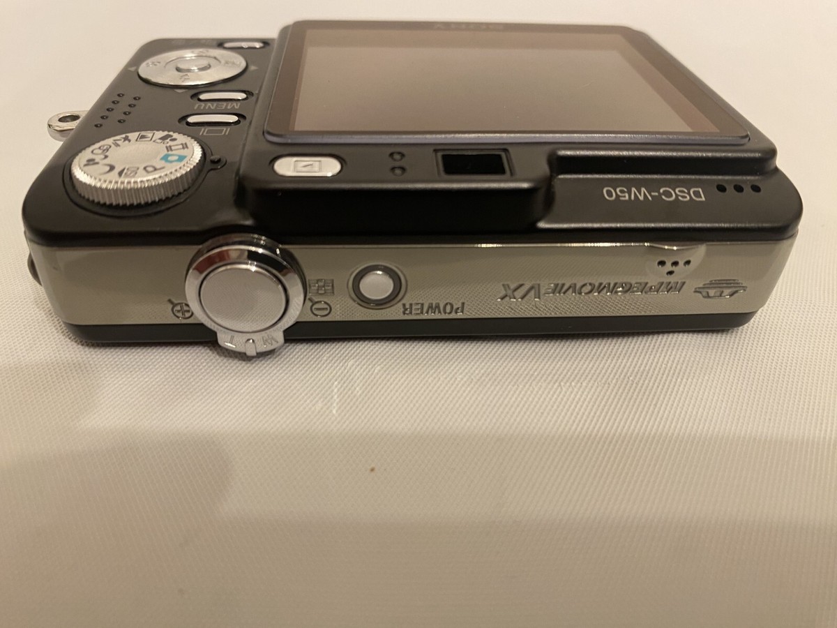 【美品】SONY Cyber-shot DSC-W50 ブラック SONY Cyber-shot DSC-W50 Digital Camera Black 6.0MP japanese