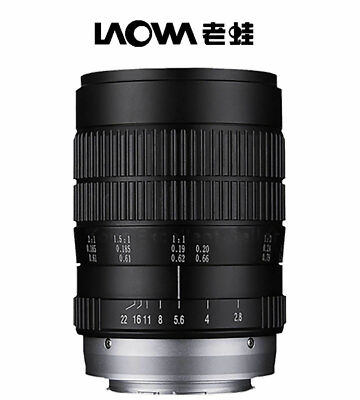 Laowa 60mm F2.8 Full Frame Ultra Macro Manual Focus Lens for Sony Alpha Camera