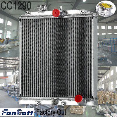 Fit 1992-2000 HONDA CIVIC D15 D16 EJ EK DEL SOL INTEGRA Aluminum 3-Row Radiator