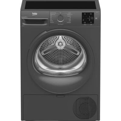 Beko BM3T31023A b300 Heat Pump Tumble Dryer 10 kg Anthracite A++ Rated - Image 1 of 4