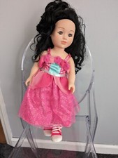My Life As Quinn Posable 18 inch Doll, Black Hair, Brown Eyes
