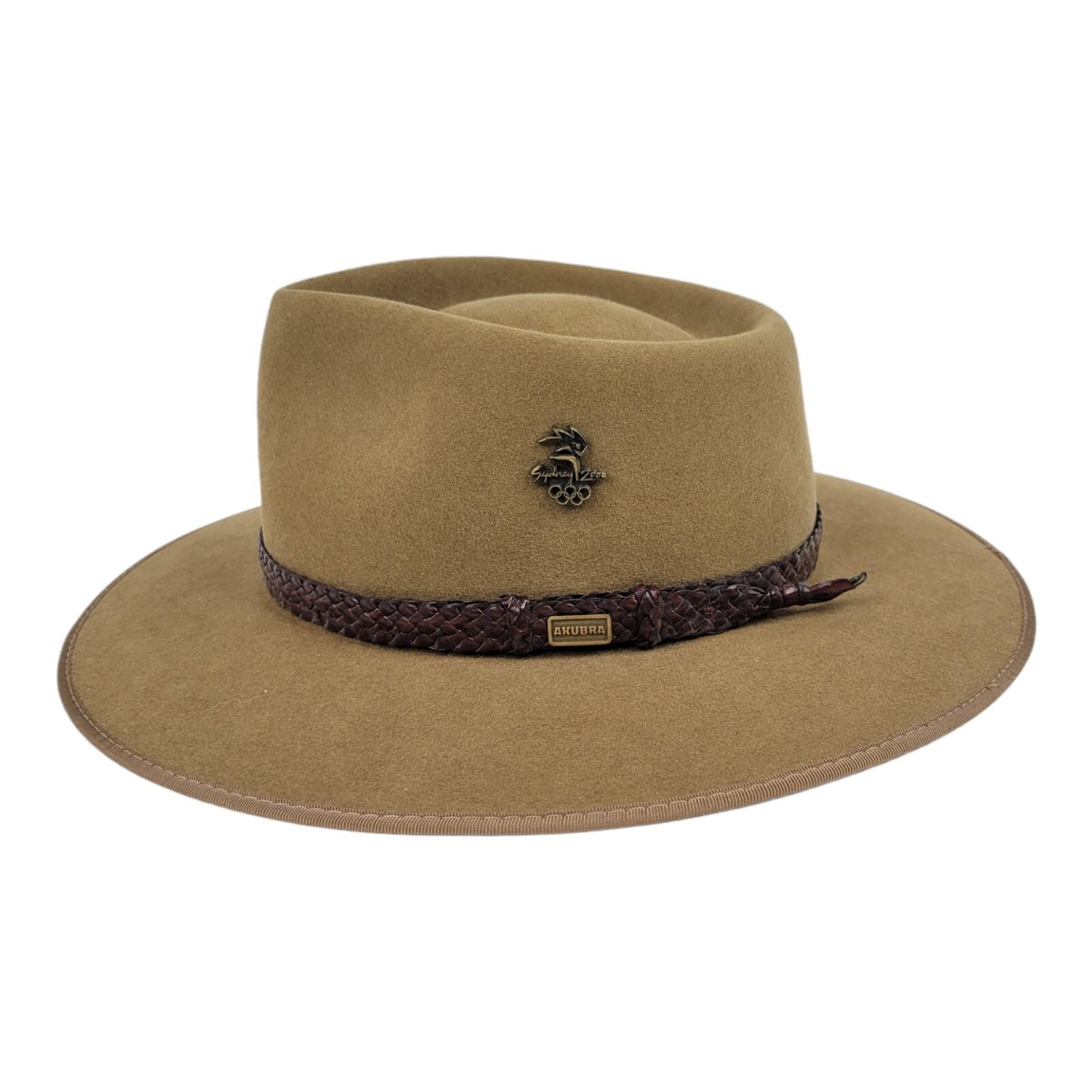 Vintage Akubra Jackaroo Pure Fur Felt Hat Sydney Australia Vintage Akubra Jackaroo Pure Fur Felt Hat Sydney Australia