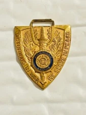 Vintage Watch FOB Medal -  American Legion