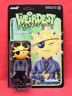 New Unpunched Super7 ReAction The Weirdest TRAUMA BOMB of Emotion Action Figure