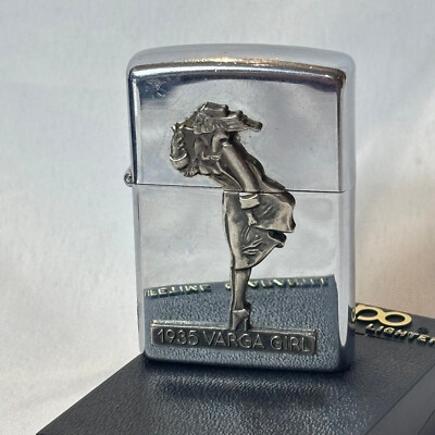 1993 Zippo Lighter 1935 Windy Varga Girl