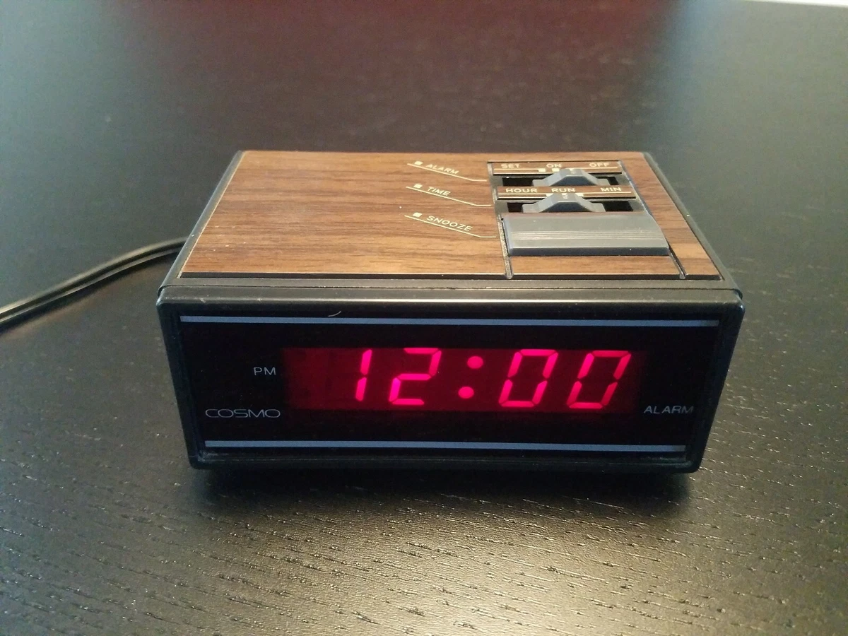 Retro Digital Alarm Clock