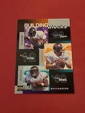 1997 Collector's Choice Warrick Dunn Trent Dilfer Errict Rhett #361 Rookie RC
