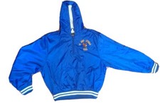 RENNOC ST JOHNS Lutheran School 1/4 Zip Jacket Blue Youth Large YL Hooded