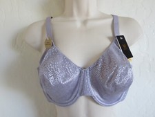 WACOAL 34 DD 855303 BACK APPEAL UNDERWIRE BRA, SILVER/GREY, NWT 72.