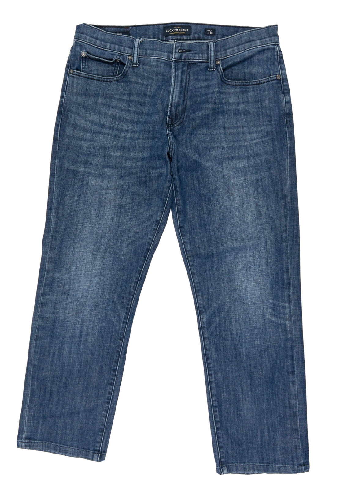 LUCKY BRAND ☘️ 221 Straight Jeans Men’s Sz 34x30 Measure 34x28 Fast