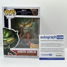 Willem Dafoe AUTOGRAPH - Green Goblin - Spiderman - Signed Funko Pop ACOA