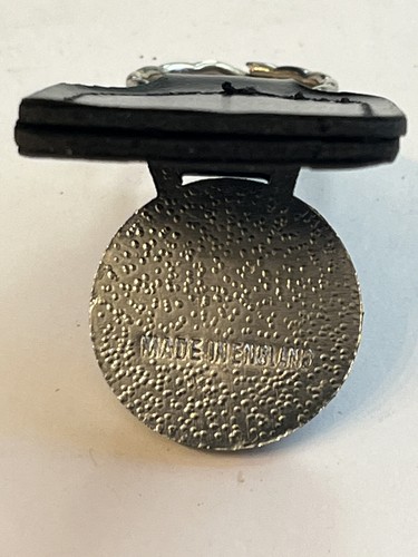 RARE 1960s VINTAGE ORIGINAL JAGUAR GROWLER LEATHER KEYCHAIN/FOB/ENGLAND/LQQK 👀 - Picture 12 of 15