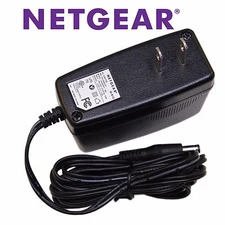 Genuine Netgear 12V AC Adapter Power Supply for Wireless Router Cable DSL Modem