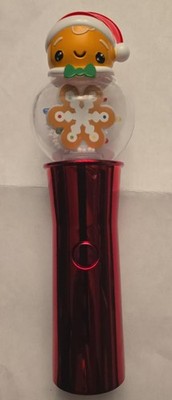Festive Voice 8 inch Light Up Ginger Bread Man Spinner
