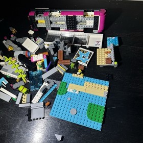 miscellaneous lego, mostly from lego friends pop star tour bus
