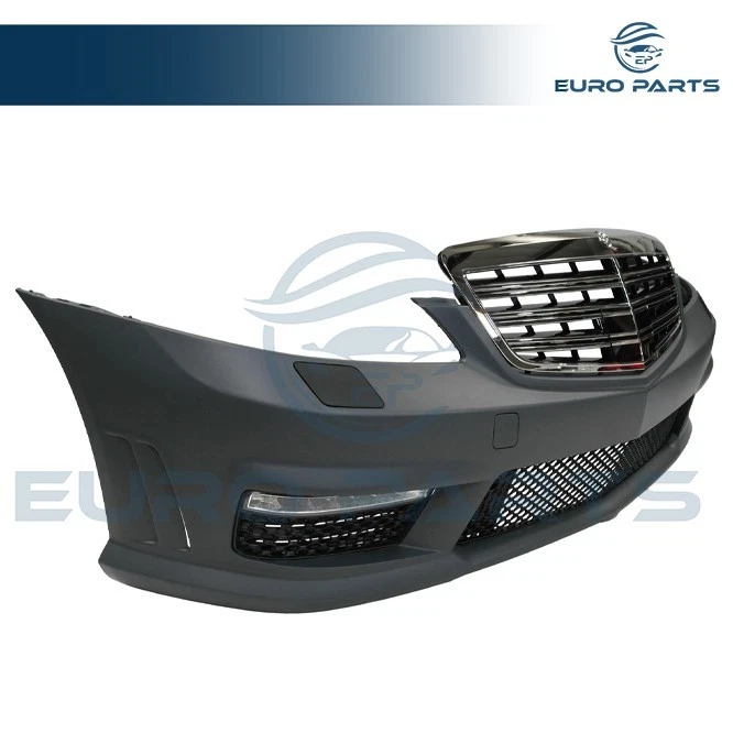 Kit de parachoques delantero con rejilla estilo AMG para MERCEDES BENZ 2007-2013 W221 S63/S65 Foto 3 de 4