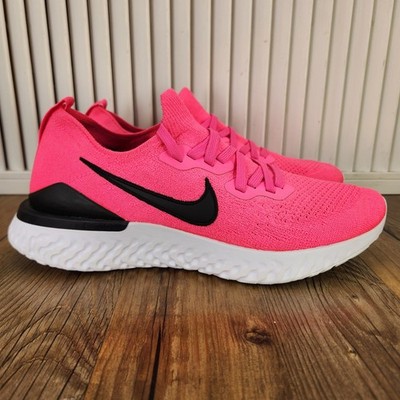 Nike Epic React Flyknit 2 Womens Size 10 Pink Running Sneakers Shoes BQ8927-601