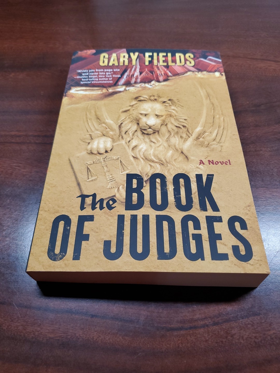 The Book of Judges: A Novel by Gary Fields Paperback Book BRAND NEW