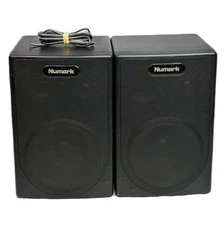 PAIR NUMARK STUDIO MONITOR SPEAKERS NPM5 BOOKSHELF BLACK 
