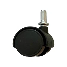 One 1.5 in Plastic Swivel Stem Caster Multiple Use Drawer Storage Cart Bins