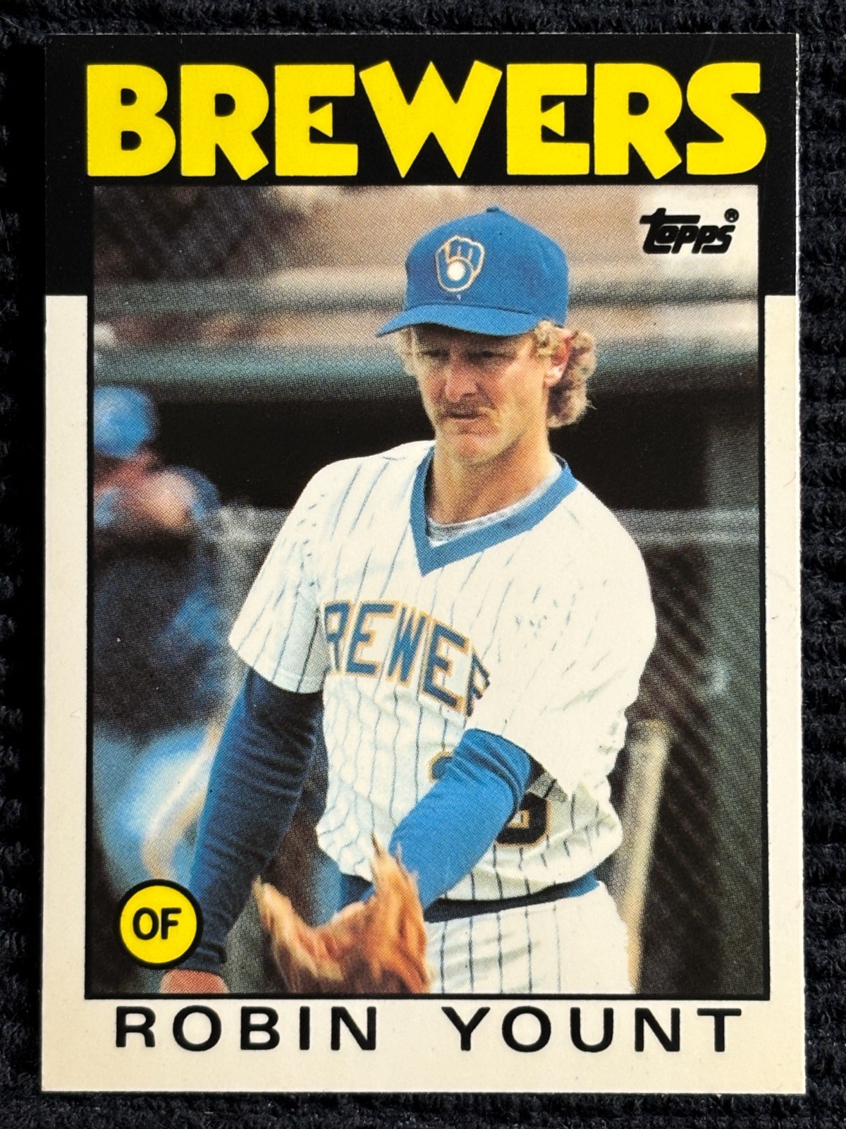 1986 Topps Tiffany  #780  Robin Yount  Milwaukee Brewers