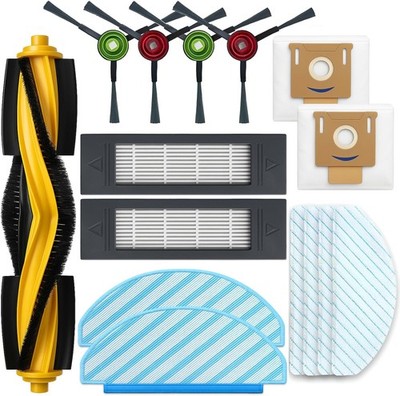 DVX34 Accessories Kit for Yeedi Vac 2 Pro/Vac/Vac Max/Vac Station Robot Vacuum